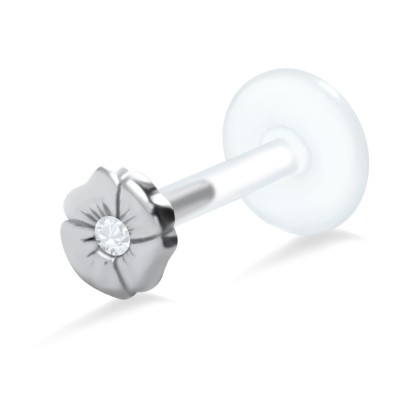 Flower Shaped Labrets Push-in LA-1305